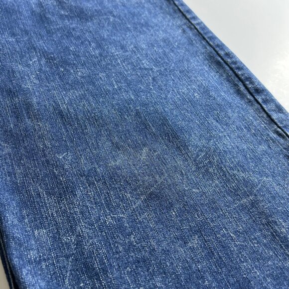 Anne Klein Women's Wide Leg Crop High Rise Blue Jean size 12 - Picture 6 of 16